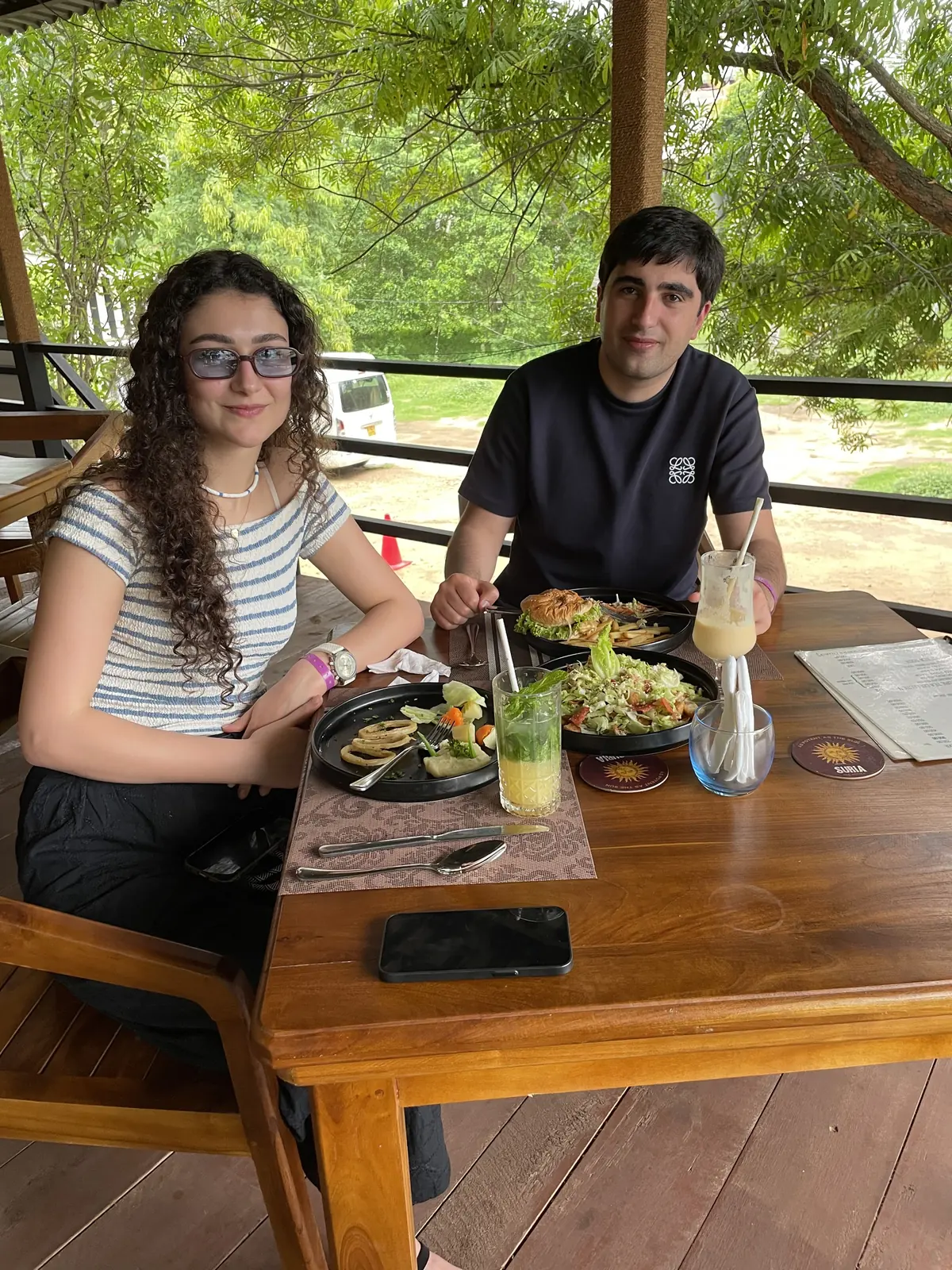 Guests enjoying Kamayan Beach Restaurant