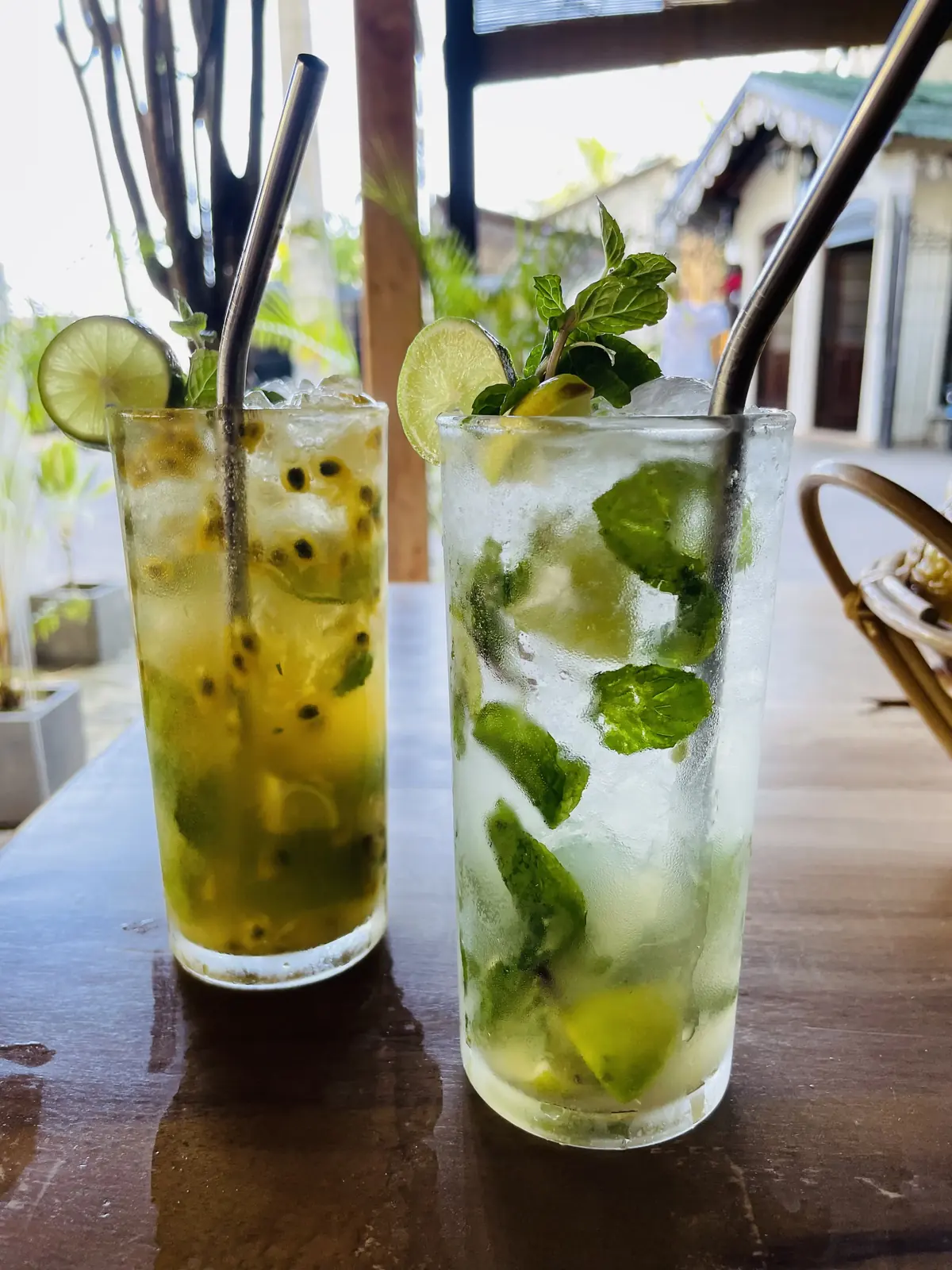 Refreshing drinks at Kamayan