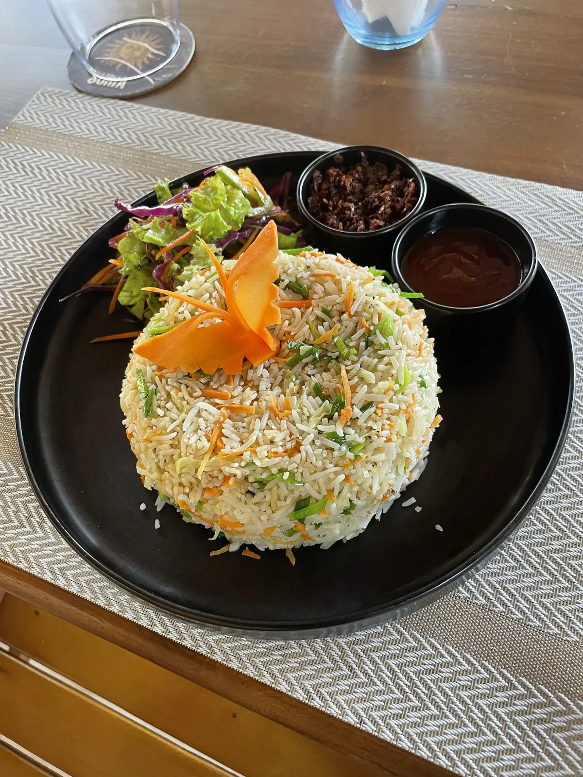 Food served at Kamayan Beach Restaurant