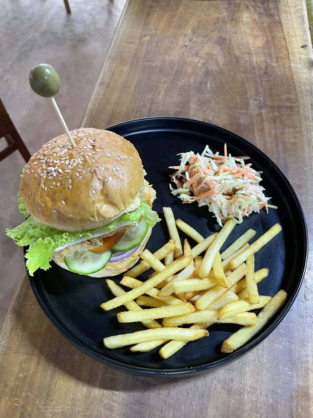 Food served at Kamayan Beach Restaurant