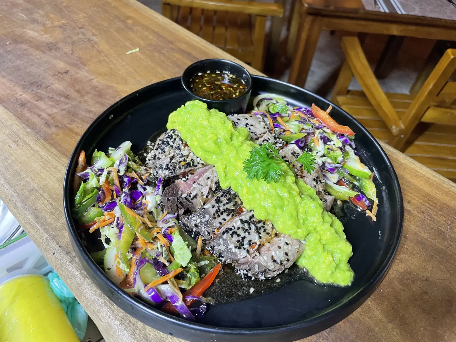 Food served at Kamayan Beach Restaurant